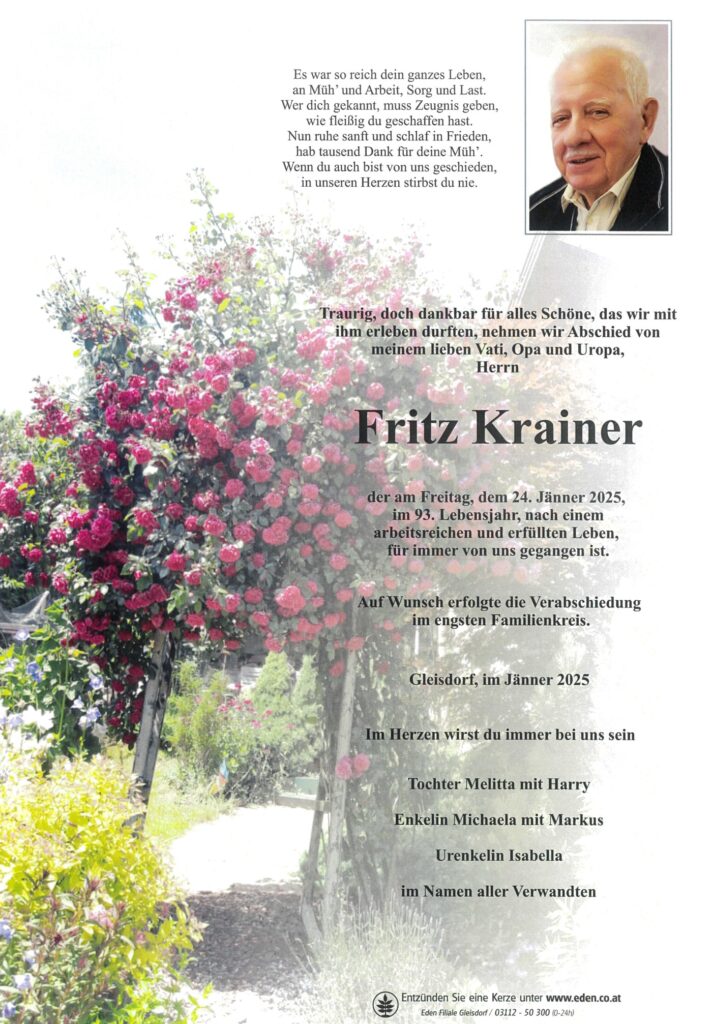 Fritz Krainer