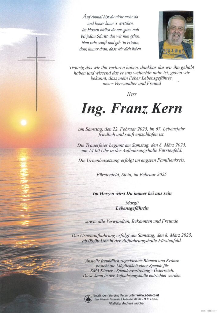 Ing. Franz Kern