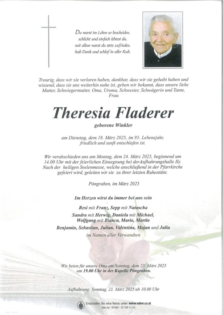 Theresia Fladerer
