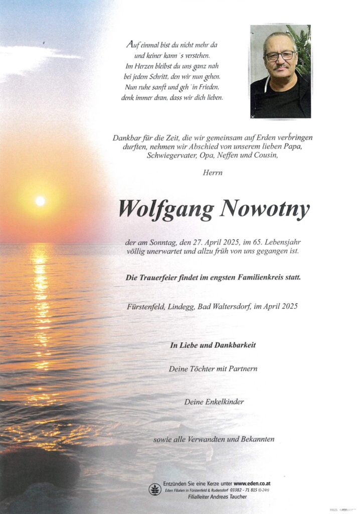 Wolfgang Nowotny