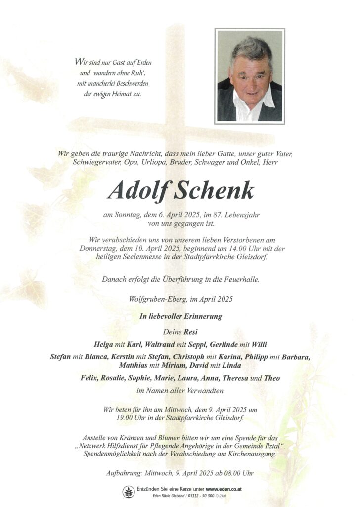 Adolf Schenk