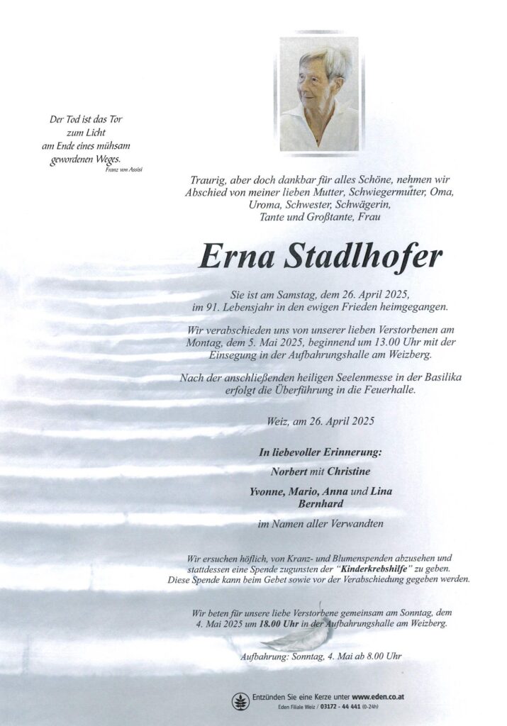 Erna Stadlhofer