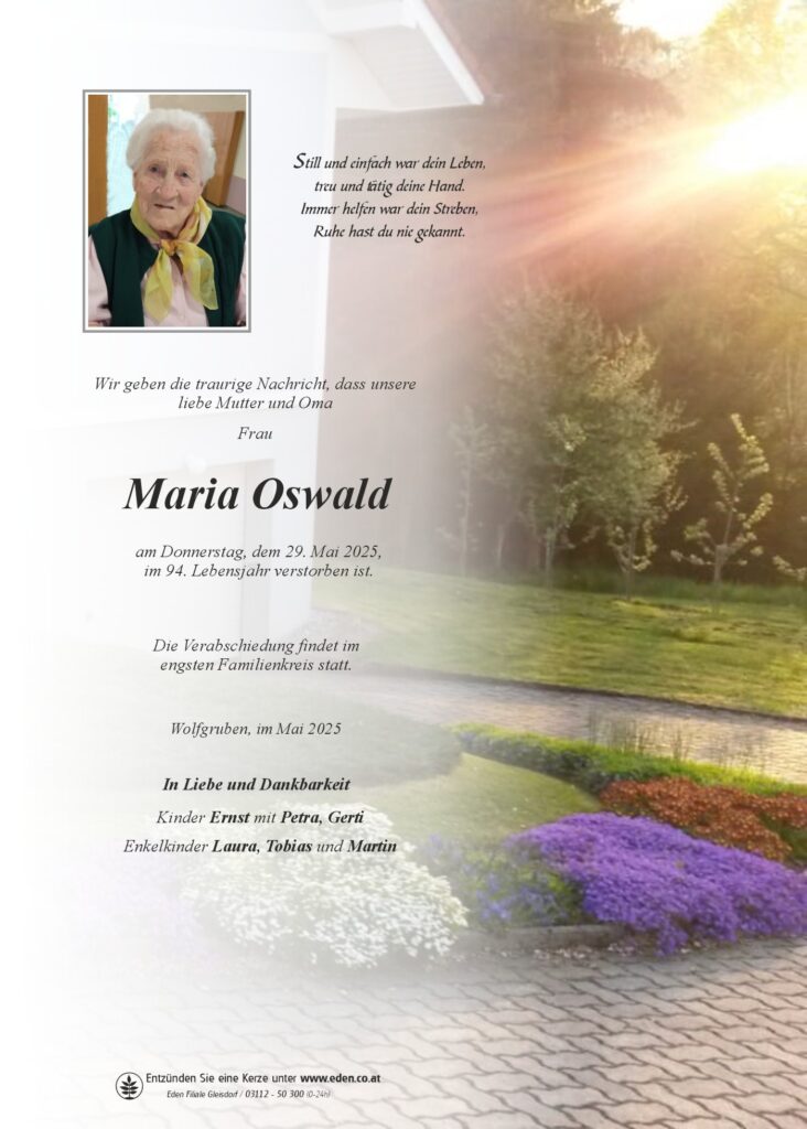 Maria Oswald
