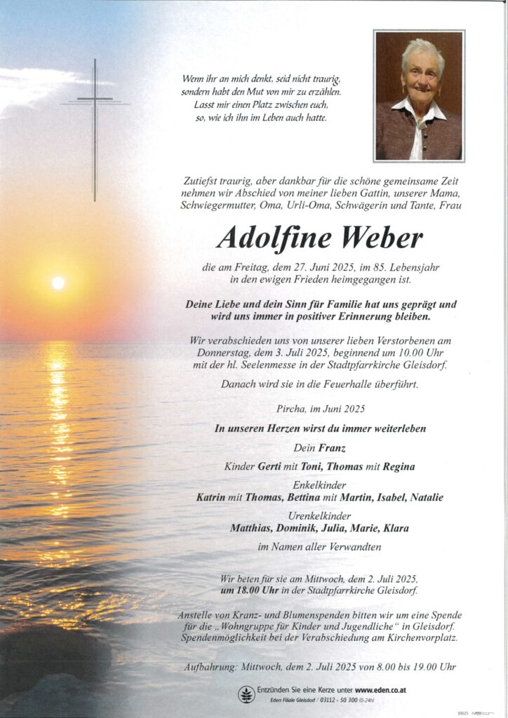 Adolfine Weber