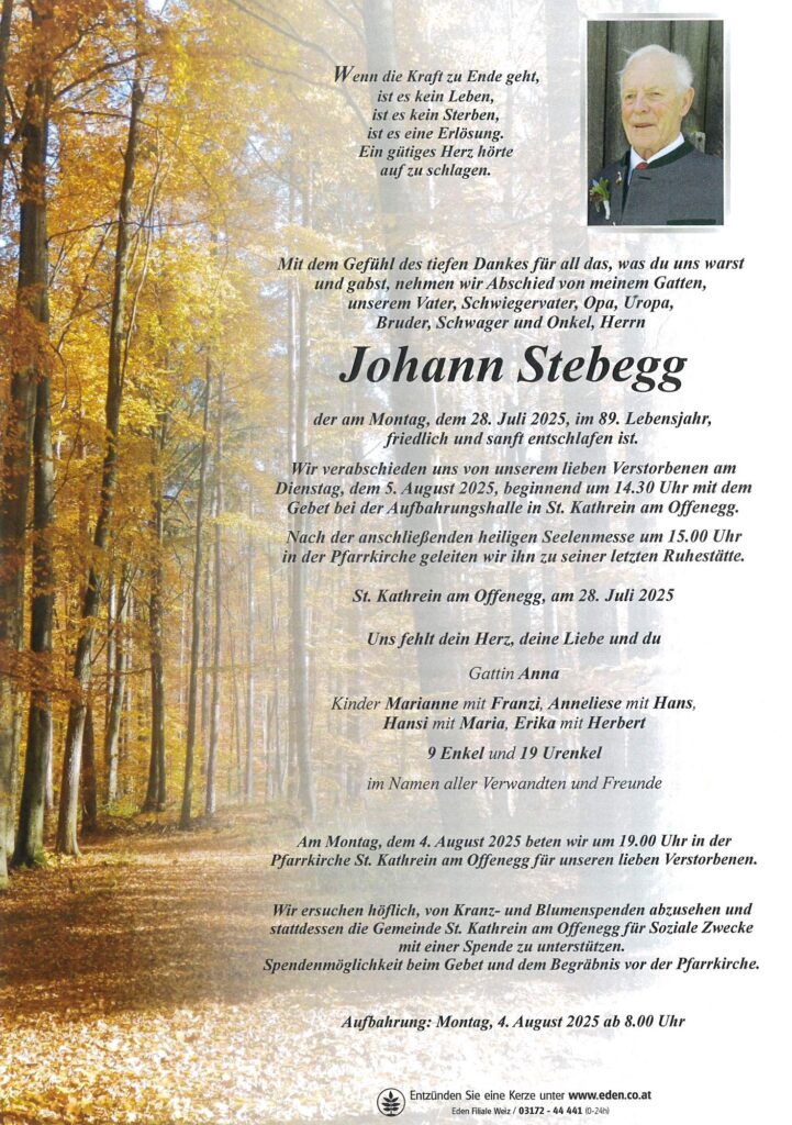 Johann Stebegg