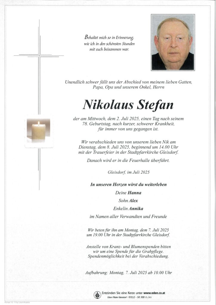Nikolaus Stefan