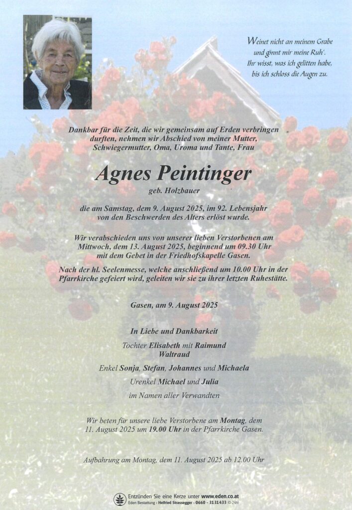 Agnes Peintinger