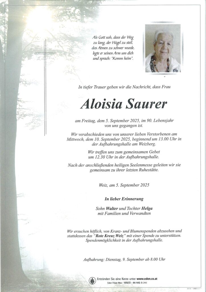 Aloisia Saurer