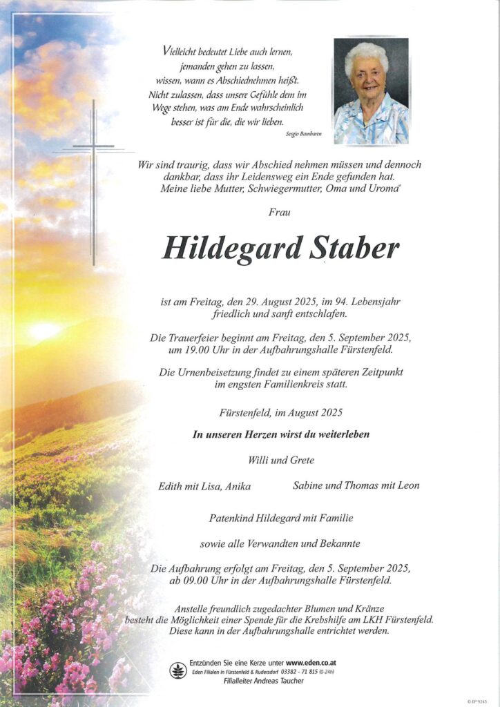 Hildegard Staber