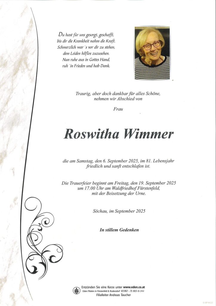 Roswitha Wimmer
