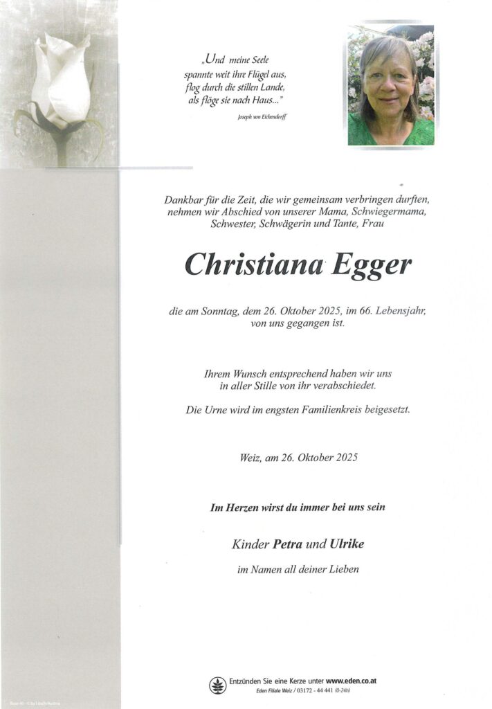 Christiana Egger
