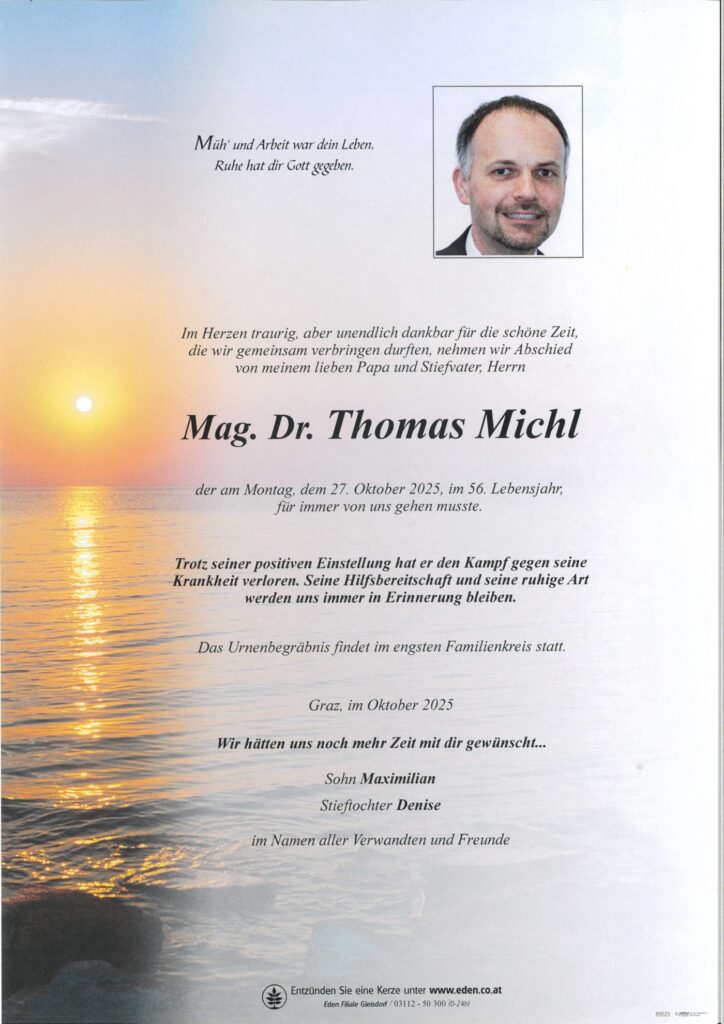 Mag. Dr. Thomas Michl