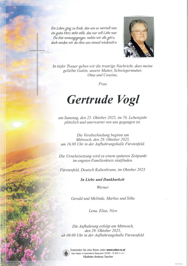 Gertrude Vogl