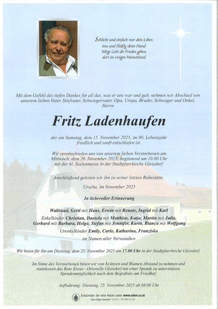 Fritz Ladenhaufen