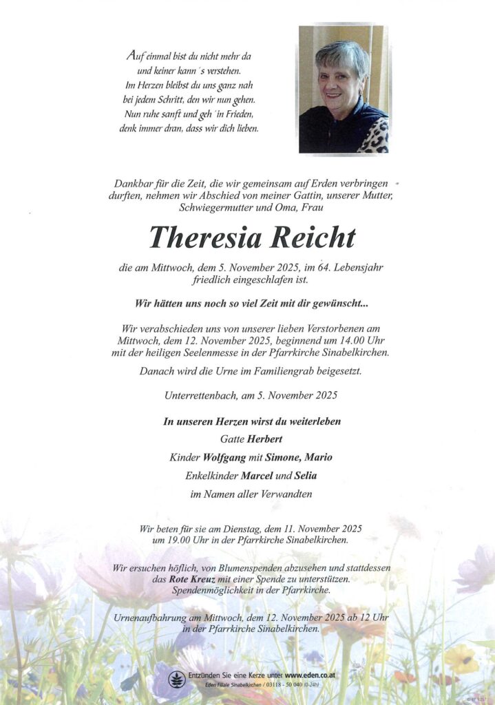 Theresia Reicht