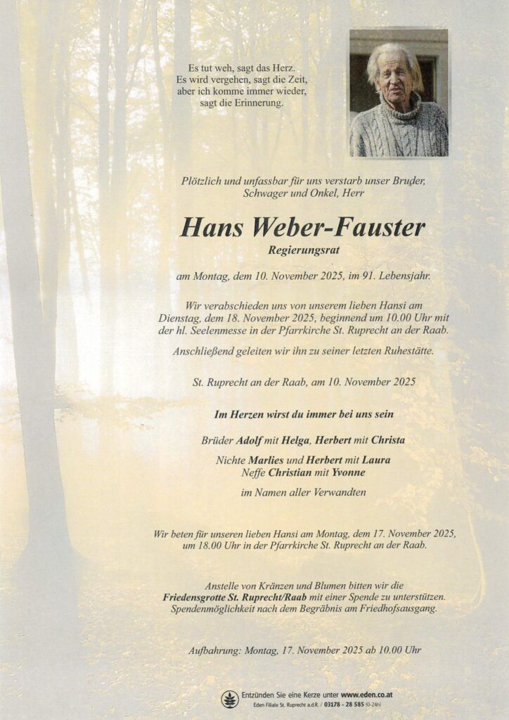 Hans Weber-Fauster