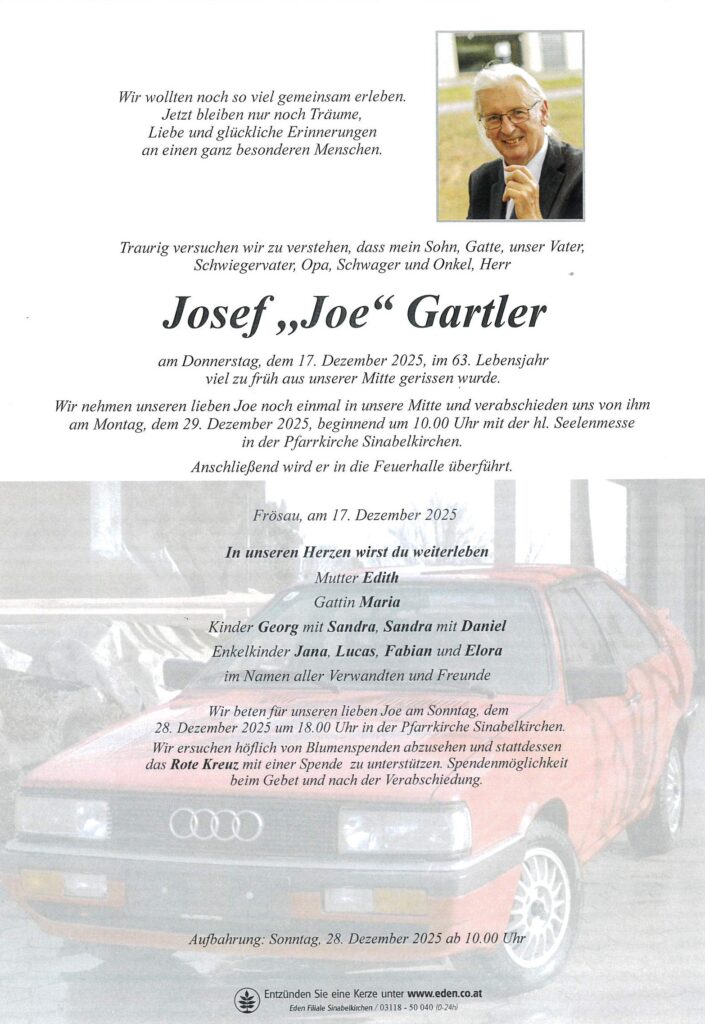 Josef ,,Joe“ Gartler