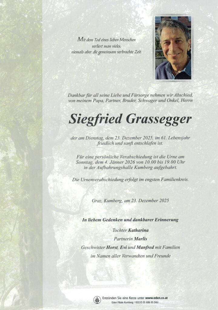 Siegfried Grassegger