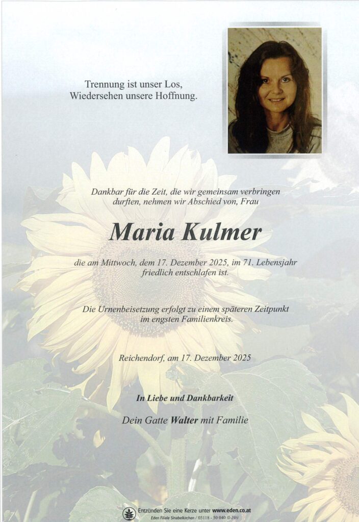Maria Kulmer