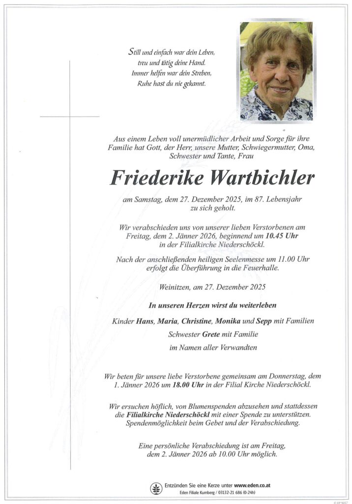 Friederike Wartbichler