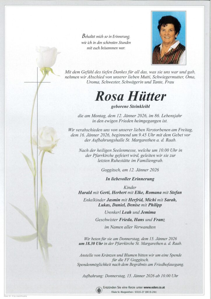 Rosa Hütter