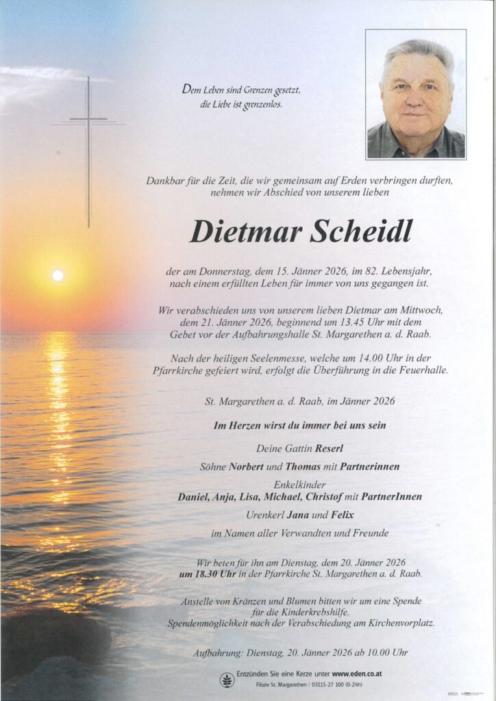 Dietmar Scheidl