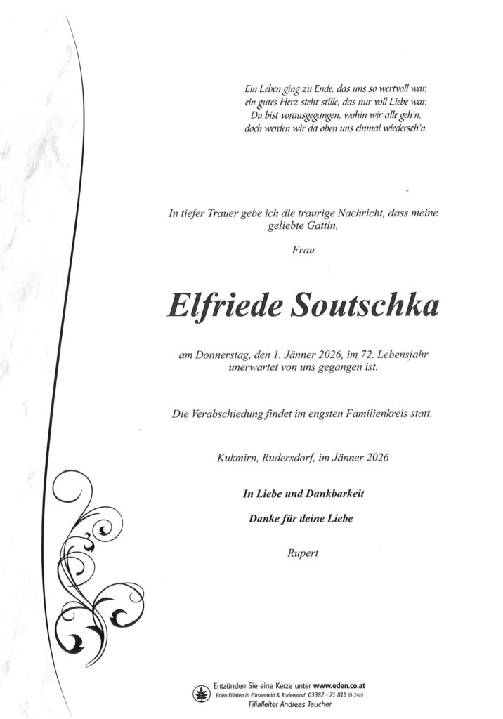 Elfriede Soutschka
