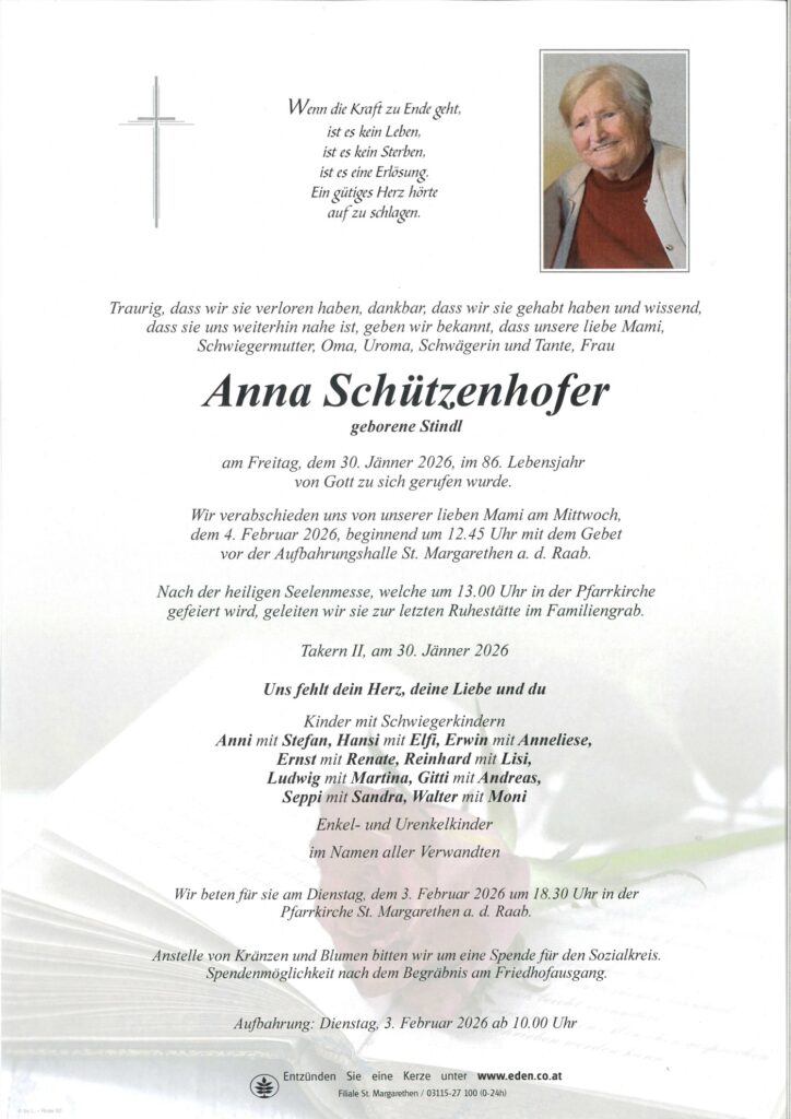 Anna Schützenhofer