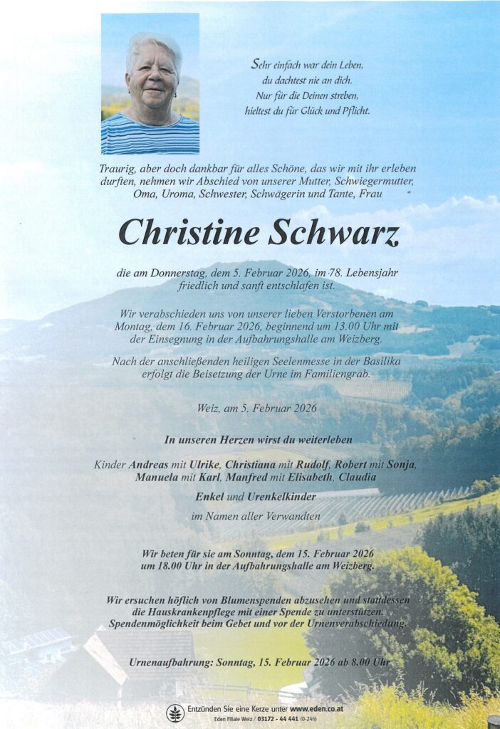 Christine Schwarz