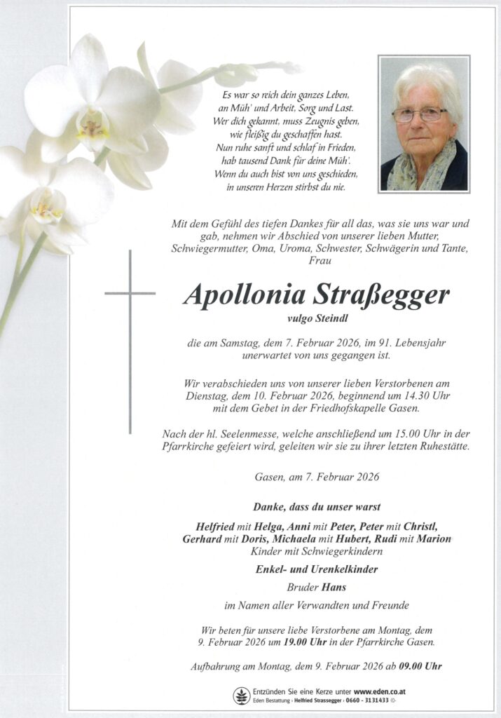 Apollonia Straßegger