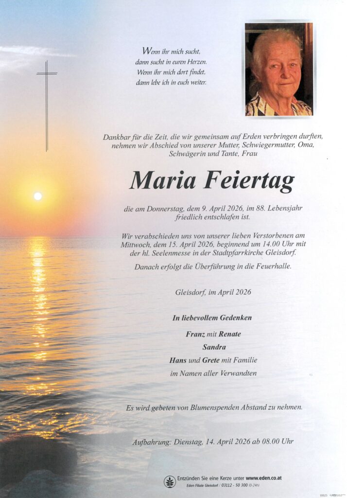 Maria Feiertag