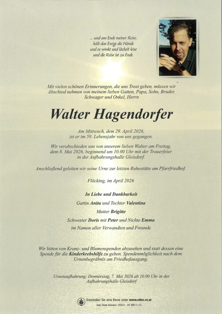 Walter Hagendorfer