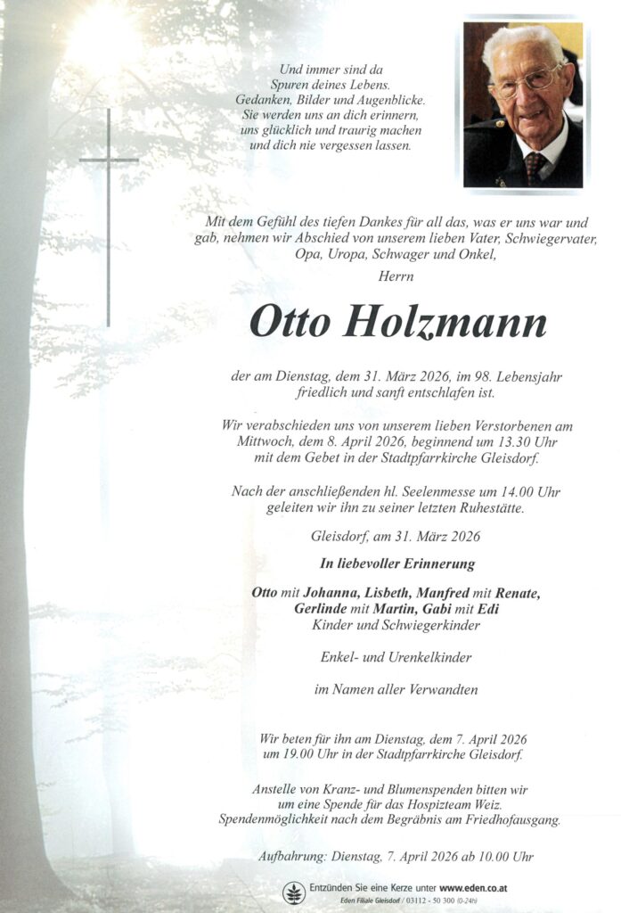 Otto Holzmann