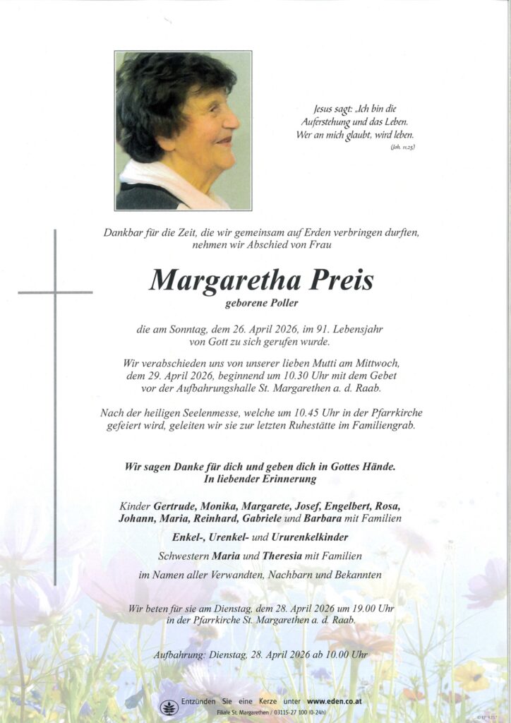Margaretha Preis