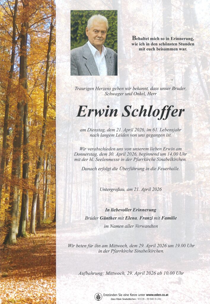 Erwin Schloffer