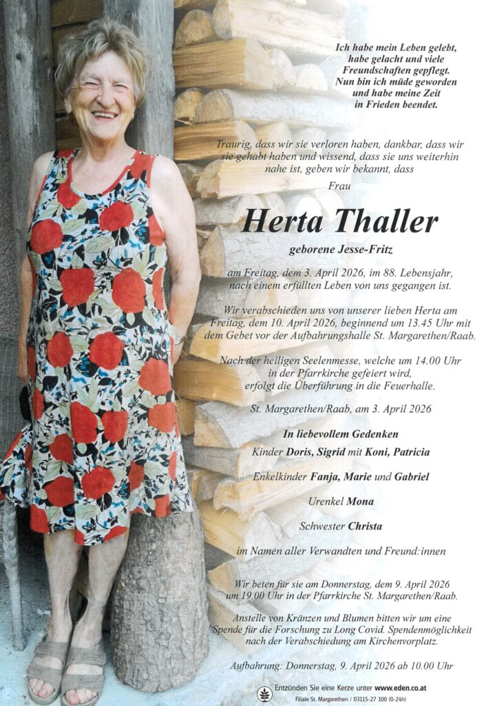 Herta Thaller