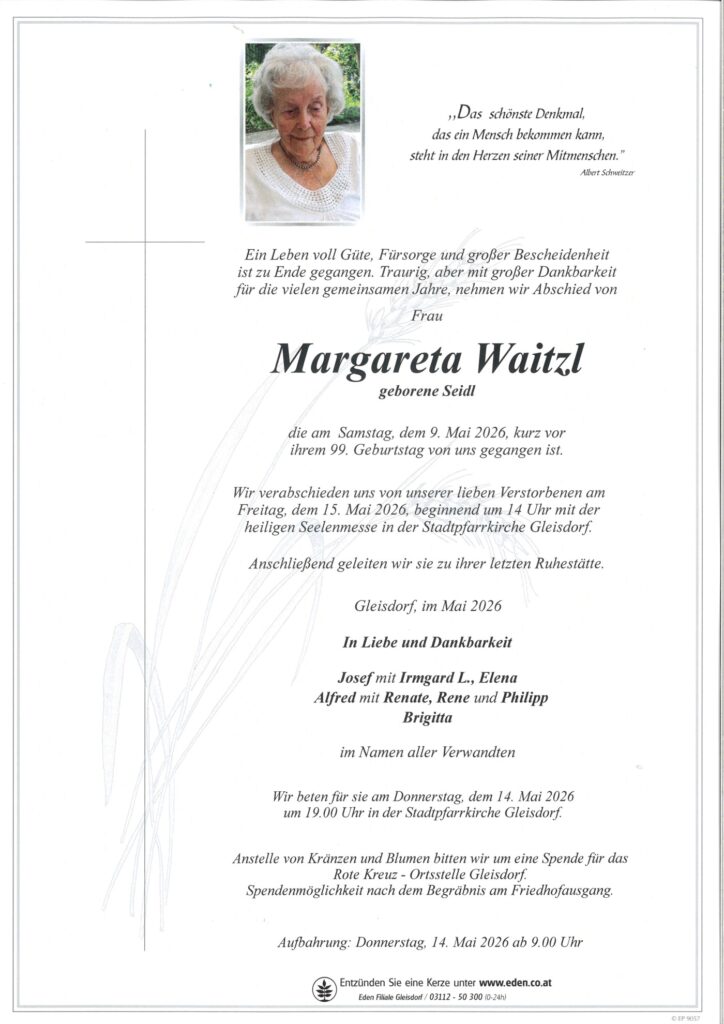 Margareta Waitzl