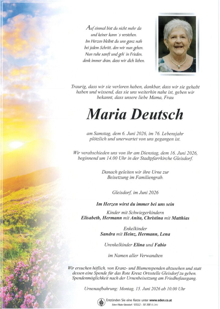 Maria Deutsch