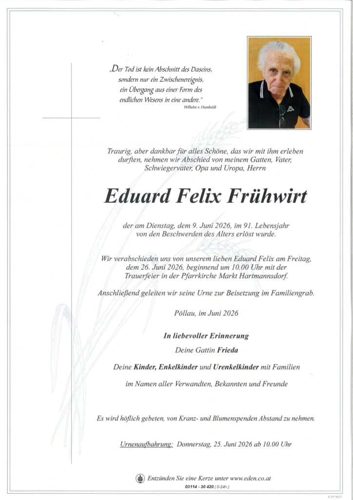 Eduard Felix Frühwirt
