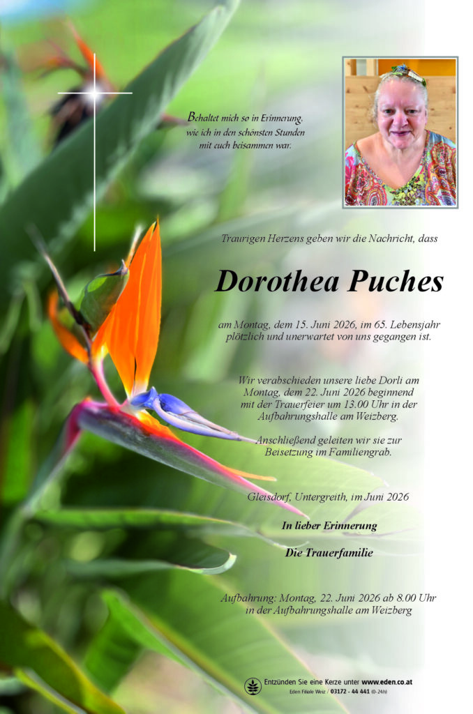 Dorothea Puches