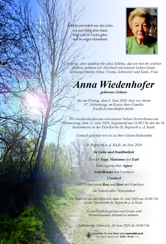 Anna Wiedenhofer