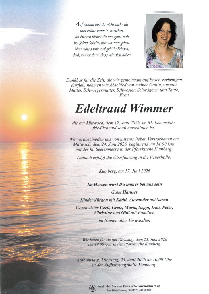 Edeltraud Wimmer