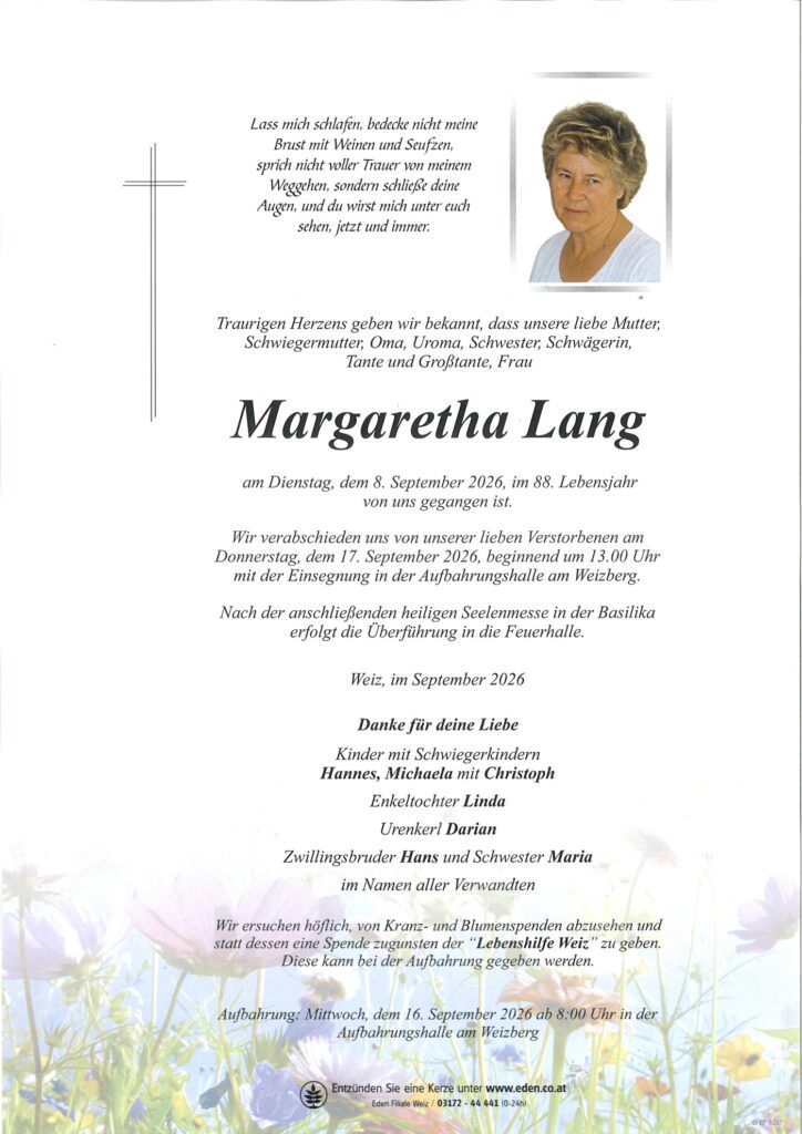 Margaretha Lang