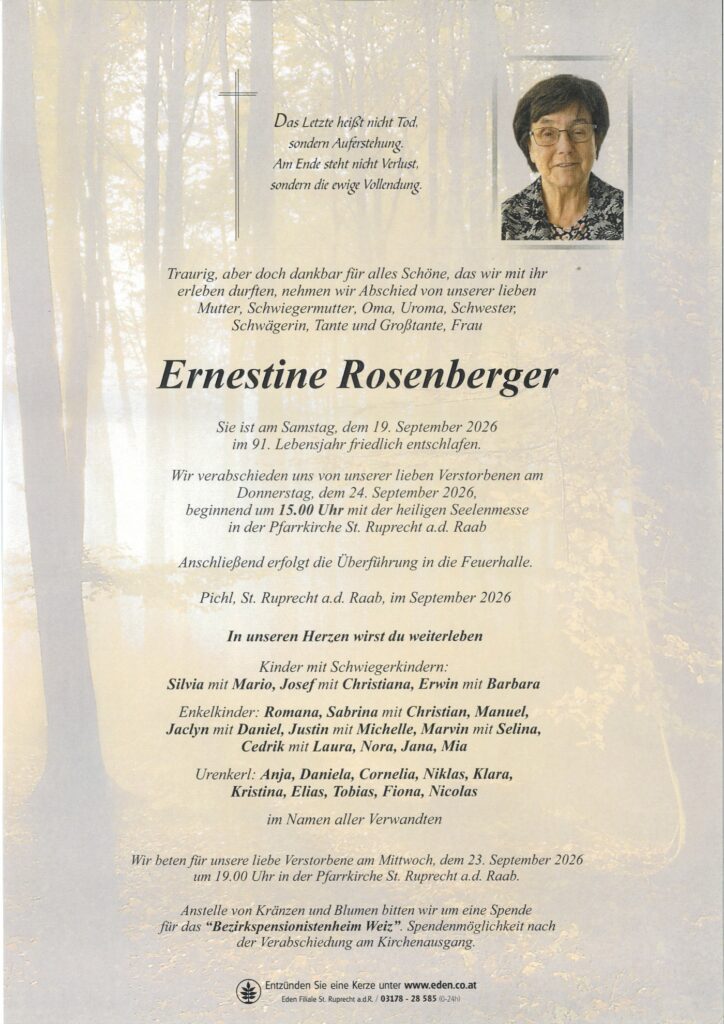 Ernestine Rosenberger