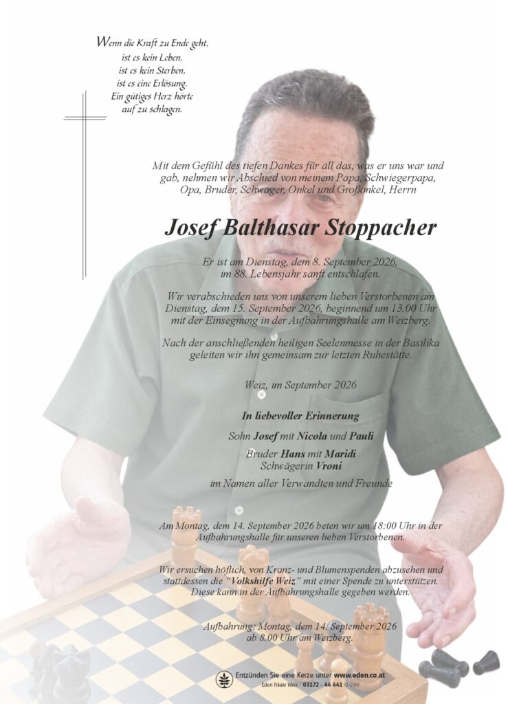 Josef Balthasar Stoppacher