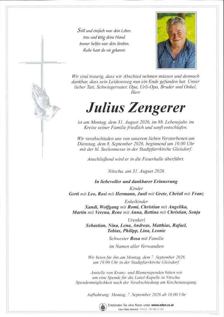 Julius Zengerer